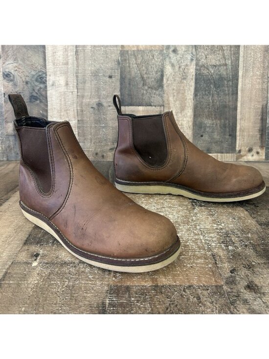 Red Wing 3190 Pull On Chelsea Soft Toe Work Boots Mens 10.5 D main image 12
